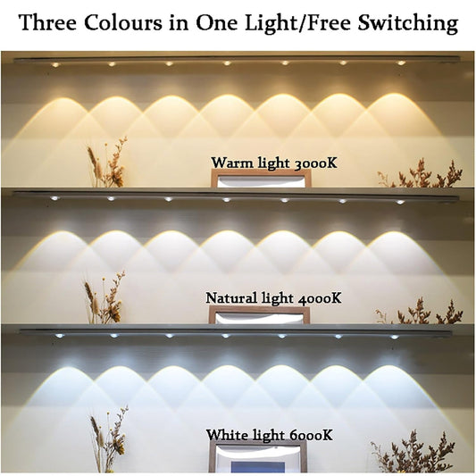 LAMPARA LUZ LED BARRA CON SENSOR 60 CM